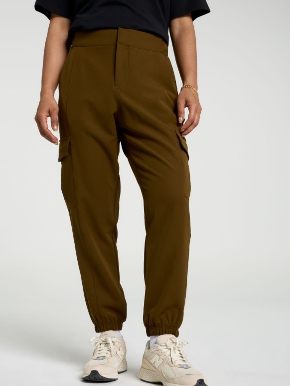 CALIA Women's Effortless Crepe Cargo Jogger